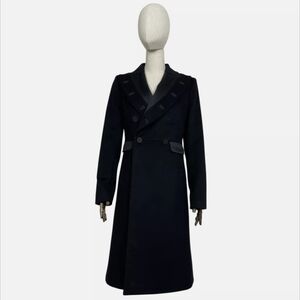 Stella McCartney X H&M Tuxedo Coat Black Size 36 Lambswool Cashmere